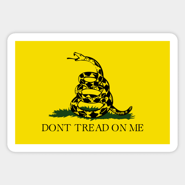 Dont Tread On Me Sticker by Virly